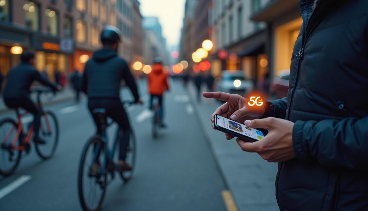 Hurtigt cykelsalg via 5G